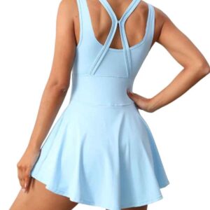Robe de Sport Femme – Mini Coupe Ajustée Style Athlétique
