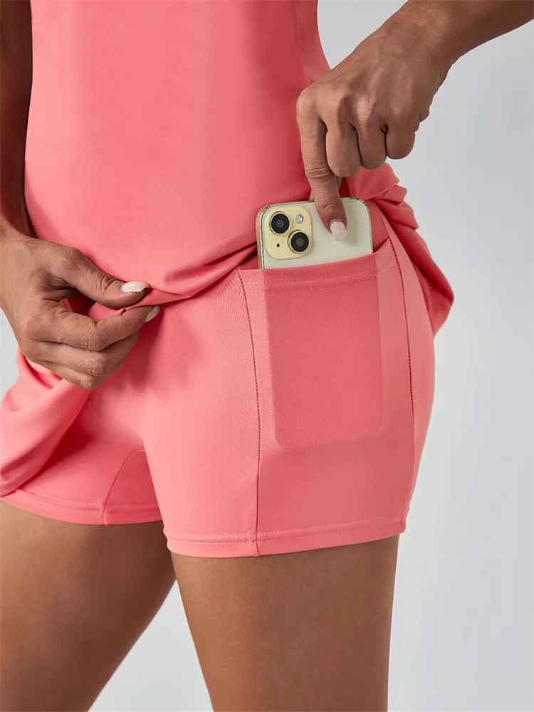 Robe de Sport Femme – Mini Coupe Ajustée Style Athlétique – Image 6