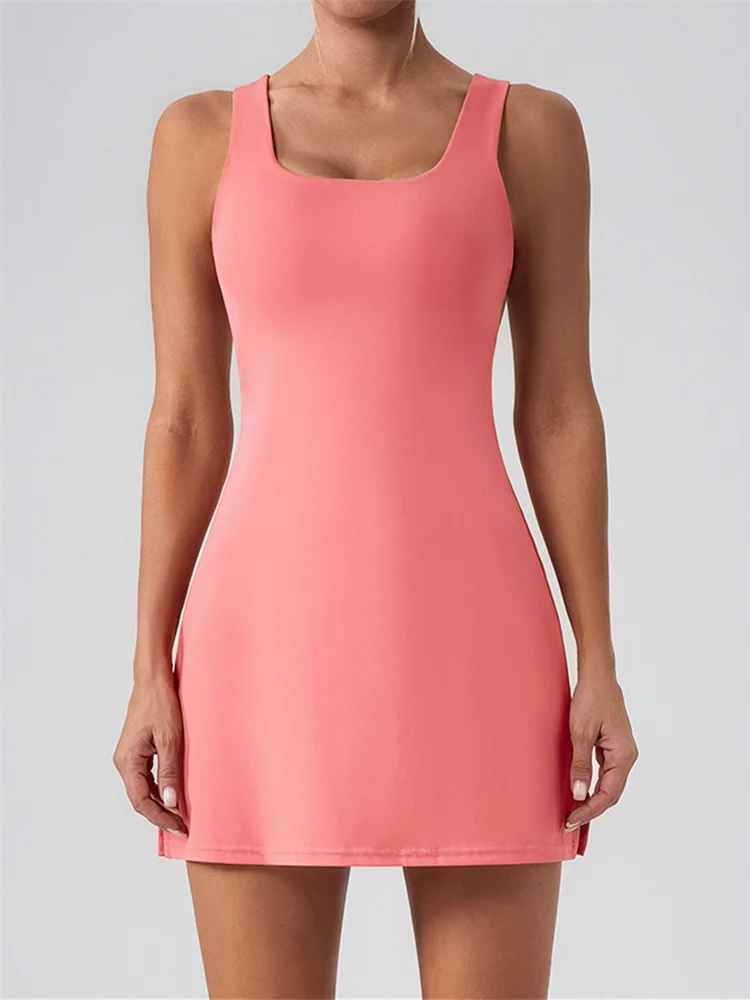 Robe de Sport Femme – Mini Coupe Ajustée Style Athlétique – Image 5