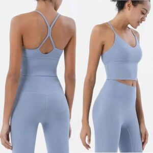Ensemble Survêtement Femme – Crop Top Ajusté