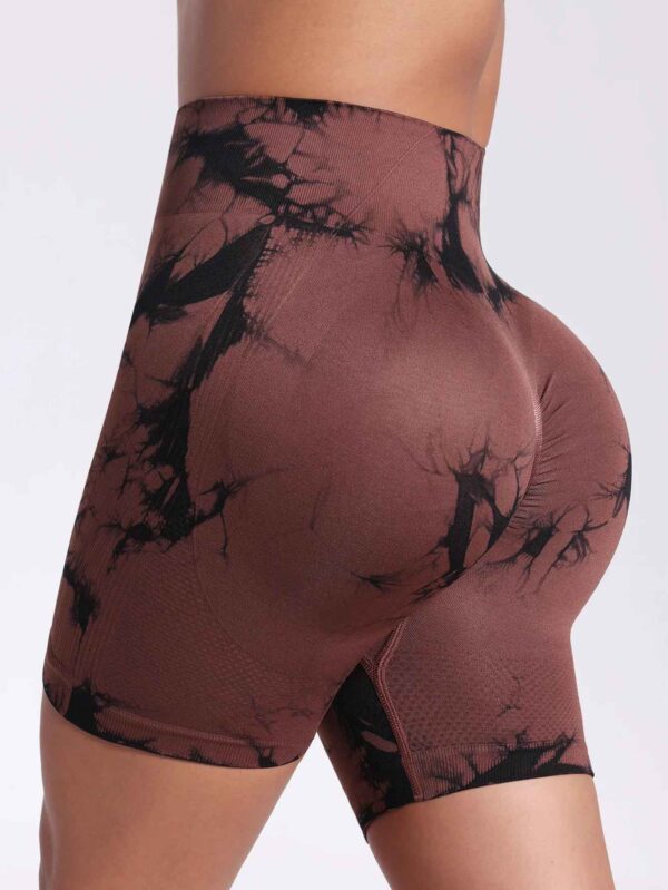 Legging femme sculptant à motifs colorés avec taille haute et coupe confortable – Image 4