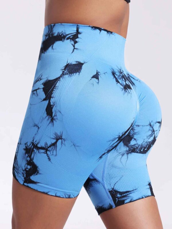 Legging femme sculptant à motifs colorés avec taille haute et coupe confortable – Image 3