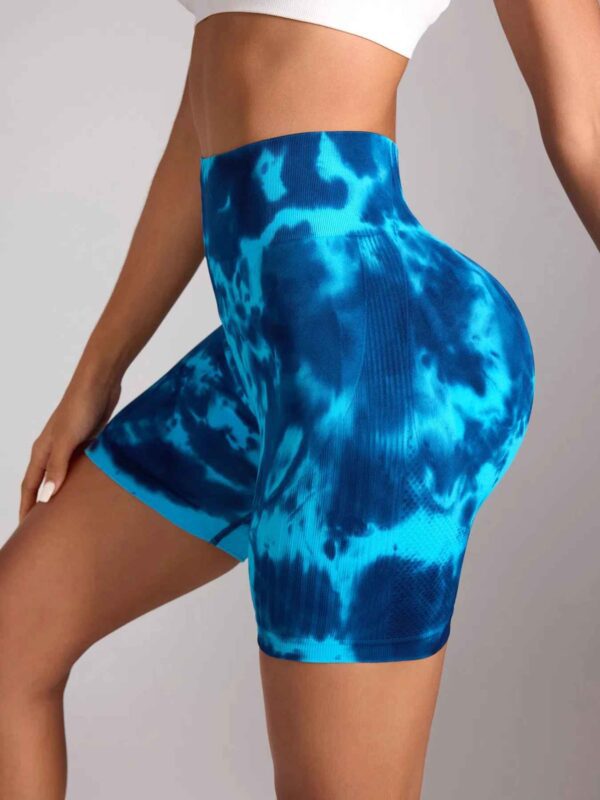 Legging femme sculptant à motifs colorés avec taille haute et coupe confortable