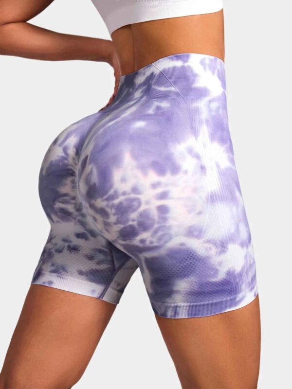 Legging femme sculptant à motifs colorés avec taille haute et coupe confortable – Image 9
