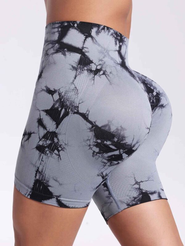 Legging femme sculptant à motifs colorés avec taille haute et coupe confortable – Image 6