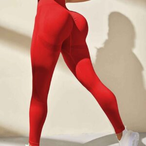 Legging Sculptant Femme – Taille Sculptée & Effet Push-Up Sans Couture