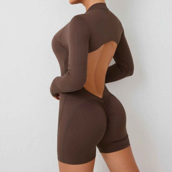 Combinaison short femme légère et confortable pour un look décontracté en été – Image 2