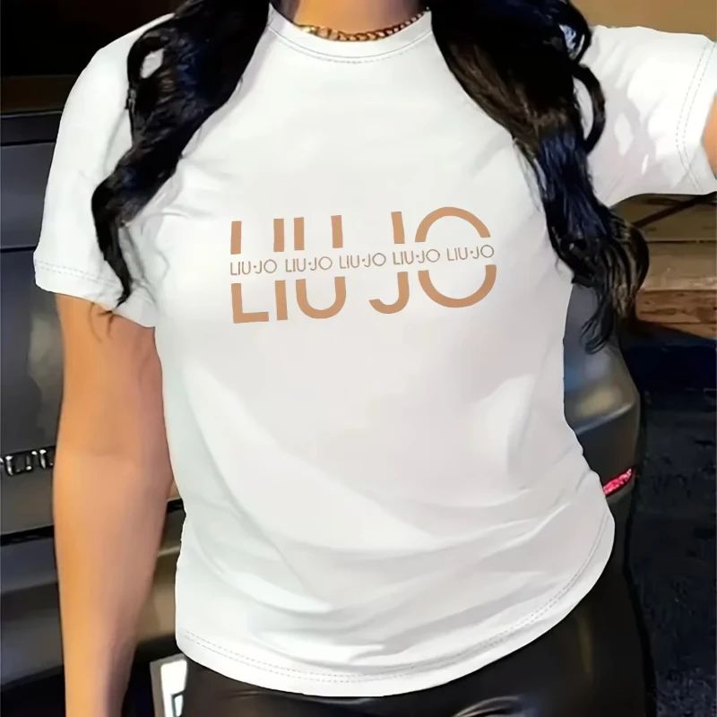 T-shirt Femme Liu Jo – Élégant, Confortable et Tendance – Image 6